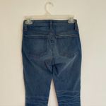J.Crew NEW NWT 8" Toothpick Jean Newcastle Wash Let Down Hem Ripped Skinny 25 Photo 11