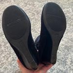 Self Esteem Katie Black High Wedge Boots Photo 4