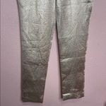 Blue B Collection Western Metallic Gold Pants. Size M Size M Photo 2