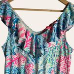 Lilly Pulitzer Alessa Sink Or Swim Printed V-Neck Romper Size XS Photo 4