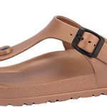 Birkenstock  41 US 10 10.5 EVA Gizeh Waterproof Metallic Copper Sandals Plastic Photo 0