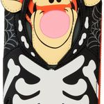 Lounge Fly  Disney Winnie The Pooh Skeleton Tigger Cosplay Glow Zip Around Wallet Photo 5