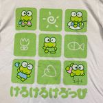 Sanrio Keroppi by Collage Square Poster Tee M Photo 1