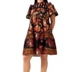 Sea New York Pascale Ruffle Tiered Eyelet Pattern Midi
Dress Size 0 Brown Photo 2
