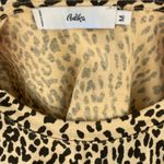 Adika  cheetah long sleeve cropped top Photo 2