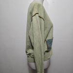 Vintage Produce Company 90s Green Mineral Wash Zip Jacket S Boho Artsy Grunge Size M Photo 3