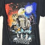 Goodie Two Sleeves  Endangered Things T-Shirt Black Sz M So Soft Photo 1