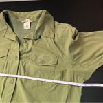 Duluth Green Camping Shirt Dress Women’s XS Green Photo 8