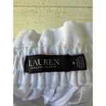 Ralph Lauren Black Label Pants‎ 100% Linen Paper Bag Drawstring Size 14 Beachy White Photo 4