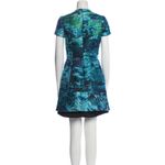 Proenza Schouler 3K  Leather-trimmed bouclé-jacquard dress. Sz 2 Photo 10
