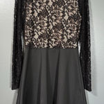 Venus Women's Y2K Lace Top Long Sleeve Skater Dress - Size Medium - Whimsygoth Photo 0