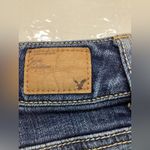 American Eagle  Outfitters women’s dark wash cuffed denim shorts. Size 6 Photo 4