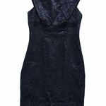 Maggy London Black Sleeveless Formal Cocktail Mini Dress Size 2 Photo 0