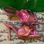 Bottega Veneta  Lido Metallic Slide Sandal Photo 0
