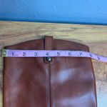 INC International Concepts Fawne Leather Riding Knee High Boots Sz 12 Cognac NEW Brown Photo 11