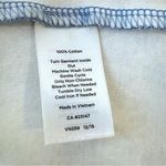 Talbots  Blue/Pink Coastal Allover Seashell Print 100% Cotton Sheath Dress Photo 6