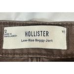 Hollister  Low Rise Baggy Jorts in Khaki Brown size 12 Photo 11