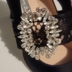 SJP BY SARAH JESSICA PARKER BLACK SATIN PUMP SIZE 35 Photo 2