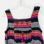 Free People  Vintage Stripe Swing Tank Top Southwest
Embroidered Boho Crop Photo 4