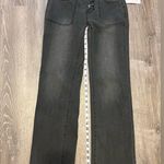 Daily Thread Charcoal Grey Wash Bootcut/Flare Jeans Size 0 Button Fly NWT Gray Photo 3