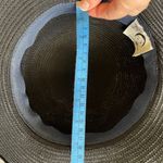 Eugenia Kim Vintage Black Woven Wide Photo 8