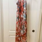 Parker Dress Womens XS Maxi Sleeveless Ruffle Abstract Floral NWT Photo 2