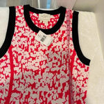Kate Spade  Floral Jacquard Knit Dress in Dive Right In Geranium Womens L Photo 8