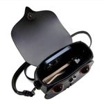 🦉🦉🦉BOGOHO 🦉🦉🦉Black Owl Crossbody Bag Black Photo 3