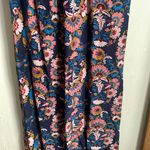 Boden Belgrave Jumpsuit Silk Navy Flourish Scatter Blue Size 6 Photo 9