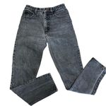Guess Vintage 90s jeans black wash high waisted straight leg size 26 Photo 0