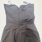 MORE TO COME Sophia Strapless Midi Dress in Black XS Photo 6