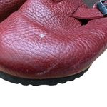 Birkenstock  Boston clogs - Red tumbled leather - Size 38 (7 - 7.5) Photo 3