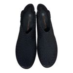 Bernie Mev. Black Woven Closed Toe Slip On High Heel Comfort Shoes Women’s 9 Photo 3