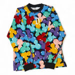 Disneyland Resort Mickey Mouse Balloons Long Sleeve Crewneck Shirt - Size XS Photo 0