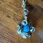 Handmade Stylish Silver and Blue Key Holder Photo 0