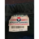 Teamwork Skirt Womens Large Blue Cheer Pleated Athletic Striped Pull On USA Photo 3