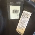 Levi's NWT Women's Faux Leather Baggy Dad Pants, Slippery Slope, Black 27 * 30 Photo 9