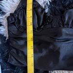 ZARA Black‎ Ruffle Babydoll Top, Goth Whimsigoth Grunge Indie Sleaze Coquette XS Photo 3