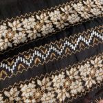 Joie  Super Oversized Lagenlook Embroidered Boho Tunic Dress Size XXS Photo 4