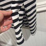 Stem cover up tunic striped gray black NeW medium stretch soft cotton model Photo 3