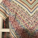 Adelyn Rae  Embroidered Dress Fringe Exposed Zipper Back Cut Outs Size S Photo 3