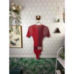 Free People Intimately Colorblock Bodycon Sweater Bodysuit - Size - Small Photo 2