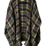 Boyne Valley Weavers Plaid Wool Fringed Shawl Handcrafted in Ireland Womens OS Blue Size undefined Photo 0