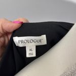 Prologue Black V-Neck Relaxed Blouse Office Dark Romance Goth Business Photo 1