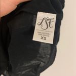 Love Shack Fancy NWT  black crochet sasha dress Photo 6