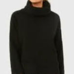 Tuckernuck  Rollins Funnel Neck Black Sherpa Pullover Photo 0
