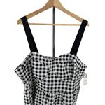 Fashion to figure Black White Gingham Peplum Tank Top size 2 2X NWT Photo 3