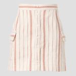 Splendid DEVYN VISTA STRIPED CREAM CARGO MINI SKIRT WOMENS SIZE MEDIUM Photo 2