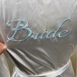 Apt. 9  Intimates Embroidered Bridal Write Wrapper Robe Size M Photo 6