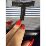 BCBGMAXAZRIA  Striped Bell Sleeve Shirt Dress – XS Photo 4